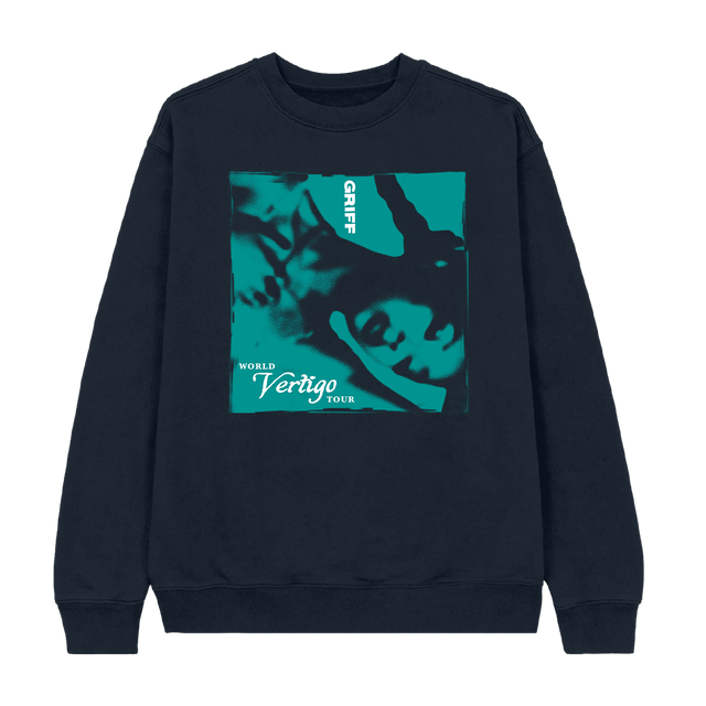 Vertigo World Tour Midnight Blue Sweater