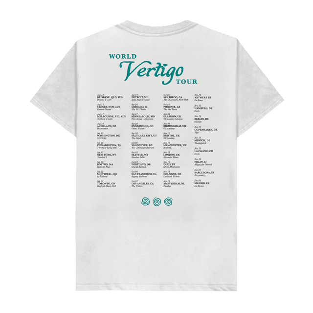 Vertigo World Tour White Tee