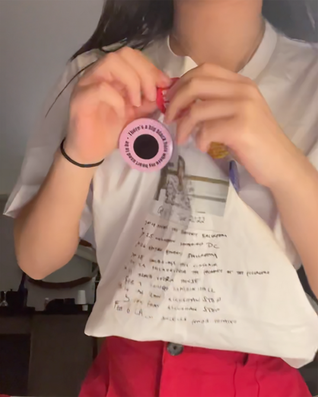 Griff Polaroid US Tour White Tee