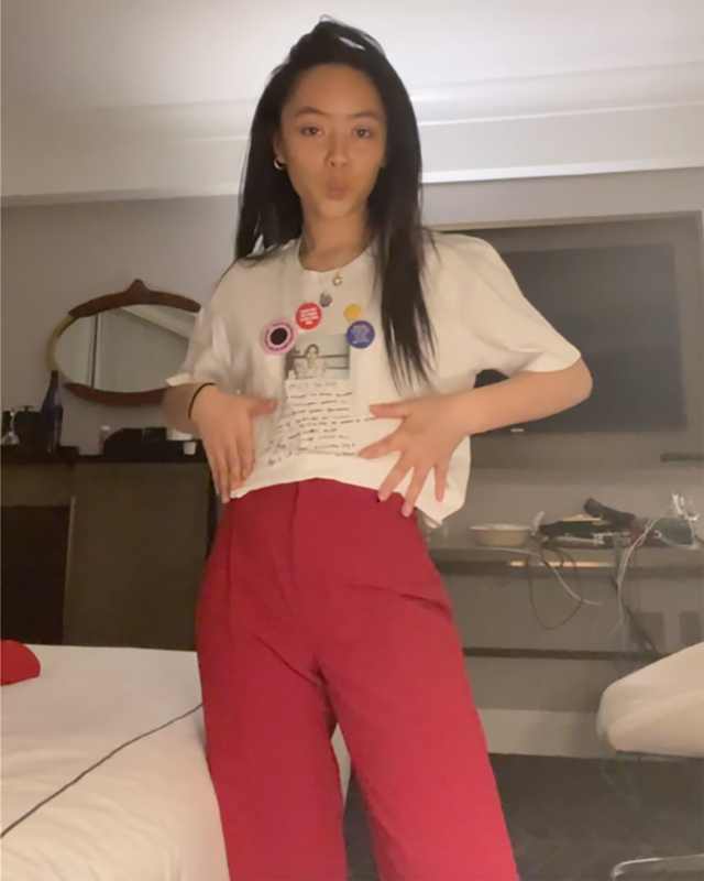 Griff Polaroid US Tour White Tee