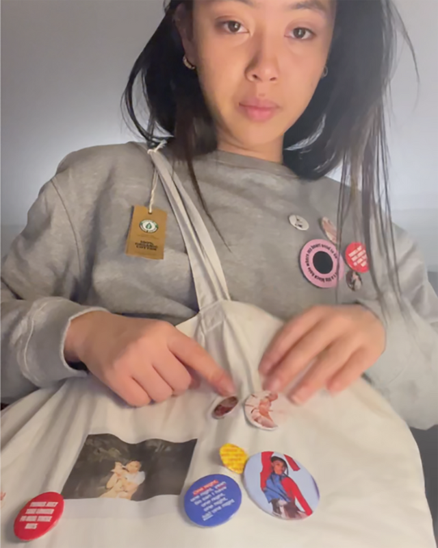 Griff Polaroid Tote Bag