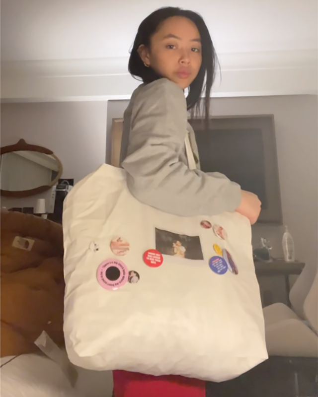 Griff Polaroid Tote Bag
